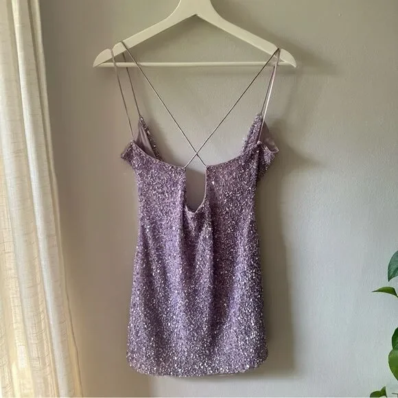 Retrofête Mich Sequin Mini Dress - Picture 5 of 13